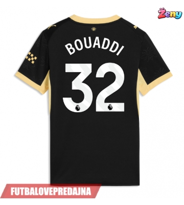 Lacne Ženy Futbalové dres Manchester City Ayyoub Bouaddi #32 2026-27 Krátky Rukáv - Preč